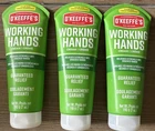 (3) Okeeffes Working Hands Cream Extremely Dry Cracked Non Greasy 7 Oz New. Price: $54.99.