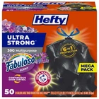 Hefty Ultra Strong 30 Gallon Trash Bags, 50 Count (pack Of 1), Multi-color New. Price: $29.32.