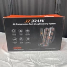 Jzbrain Air Compression Foot & Leg Recovery System With Heat FE-7230-5H Black Open. Price: $109.99.