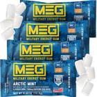 Meg - Military Energy Gum 100MG Of Caffeine Per 5 Count (pack 4), Arctic New. Price: $12.42.