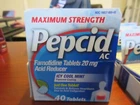 Pepcid Ac Maximum Strength 20MG Icy Cool Mint 40 Tablets Exp 10/31/2026 New. Price: $10.30.