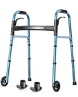 Walkers For Seniors, Folding With Wheels And 2 Skis, Lightweight Rolling Open. Price: $40.04.
