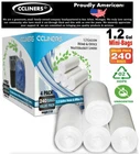 Ccliners 1.2 Gallon Clear Small Garbage Bathroom Trash Bags, 240 Count New. Price: $19.99.