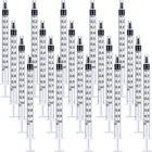 20 Packs Plastic Syringe With Measurement, Suitable For Measuring, 1 Ml New. Price: $10.56.
