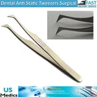 Dental Surgical Medical First Aid Kit Tweezers Anti Static Shape New. Price: $8.94.