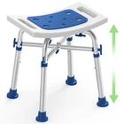 Shower Stool 500LB Heavy Duty Height Adjustable Padded Large Blue FBL620258 New. Price: $89.99.