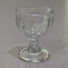 Vintage Glass Eye Wash Cup 2" Clear Optometry Medical Marked 16 On Bottom Used. Price: $8.00.