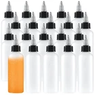Squeeze Bottles 20 Pack 4OZ Clear Plastic Twist Top Dispensing Uyuxxu Boston New. Price: $20.00.