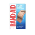Band-aid, Water Block Tough Strips Adhesive Bandages, 10 Count New. Price: $10.09.
