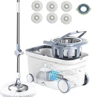 Michao Mop Bucket Deluxe 360 Spinning Floor Cleaning System With Micro... New. Price: $83.84.
