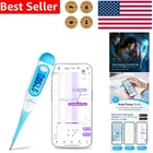 Digital Bbt Thermometer Blue, Backlit Lcd Screen, Ovulation Cycle Tracker App New. Price: $31.27.