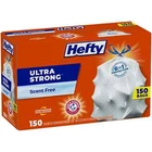 Hefty Ultra Strong 13-GALLON Kitchen Drawstring Trash Bags (150 Ct.) New. Price: $29.49.