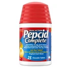 Pepcid Complete Tropical Fruit Chewable Tablets 25 Count Antacid Reducer New. Price: $21.09.
