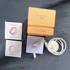 (used) Femometer Ring Fertility Tracker FM-IRS-101 White With Charger & Manuals New. Price: $80.00.