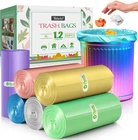 1.2 GALLON/330PCS Strong Trash Bags Count (pack Of 330), Multicolor New. Price: $20.89.