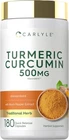 Turmeric Curcumin With Bioperine 500 Mg 180 Capsules By Carlyle New. Price: $12.29.