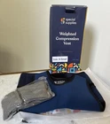 Special Supplies Weighted Compression Sensory Vest X-small Blue 1.5 Pounds New. Price: $29.99.