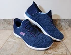 Skechers Slip-ins Summits Dazzling Haze Womens Sneakers Shoe Navy Purple 9.5 Euc Pre-owned. Price: $58.95.