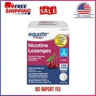 Equate Nicotine Lozenge 2 Mg, Cherry Flavor, 108 Count Stop Smoking Aid New. Price: $29.75.