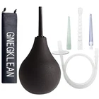 Gnegklean Black Silicone Enema Bulb Kit 7.6OZ Clean Anal Douche For Women Wi New. Price: $18.49.