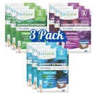 Tru Earth Laundry Detergent Sheets 3 Pack 96 Strips - Choose Scent New. Price: $21.89.