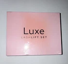 Luxe Cosmetics Lashlift Set Eyelash Perm Kit Clear Shade Pink Box New. Price: $16.99.