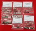 Suzuki 1980-1984 PE175 Polished Stainless Steel Engine Bolt Screw Kit Set New. Price: $31.95.