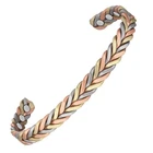 Vicmag Copper Bracelet For Women Magnetic With Medium, Feather New. Price: $14.20.