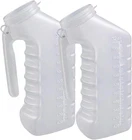 Vakly Male Urinal Bottle With Cover & Handle (pack Of 2) Portable Handheld New. Price: $16.82.