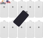 10-PACK Large Tens Electrode Pads 3.5MM Snap Connectors High Conductivity, New. Price: $13.98.