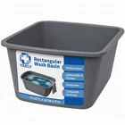 Vakly Wash Basins Rectangular Plastic 7QUART Graduated Hospital Soaking Tub... New. Price: $19.61.