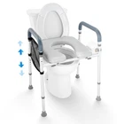 Vevor Raised Toilet Seat 19.3"-25.2" 350 Lbs Universal Riser For Elderly New. Price: $52.03.