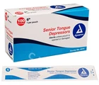 Dynarex Wood Tongue Depressors Sterile Senior 6" 100/BX Peel-down Pouches New. Price: $11.98.