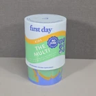 First Day Kids The Multi No Junk Dietary Supplement 60 Gummies Age 4+ New Sealed. Price: $15.87.