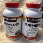 2X Kirkland Signature Turmeric With Black Pepper 1000MG 320 Ea. Exp 07/2026 New. Price: $35.75.