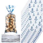 100 Pieces Nautical Anchors Cellophane Bags Party Gift Candy Treat Good New. Price: $17.73.