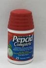 Pepcid Complete Reducer + Antacid Chewable Tablets Mint 25 Ct Exp 10/26 New. Price: $11.99.
