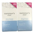 Summers Eve Douche Extra Cleansing Vinegar & Water - Pack Of 2 Lot New. Price: $15.99.
