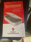 Uvc/led Sterilizing Box With Wireless Charging Pad By Medic Therapeutics New. Price: $16.99.