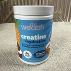 Wellah Creatine + Hydration Electrolyte Drink Powder Blue Hawaii New. Price: $15.84.