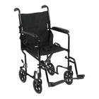Mckesson Transport Wheelchair Aluminum 19" Up To 300 Lbs Ct New. Price: $181.88.