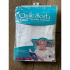 Quik Sorb Essential Medical Supply Reusable Underpad Protector 17X24 Cotton New. Price: $12.15.