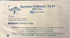 Medline Suction Catheter 14FR Mini Tray DYND40982 - Bundle Of 50 New. Price: $44.55.