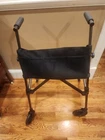 Stander Two Wheel Folding Walker Ez Fold-n-go For Seniors Lightweight Usa Used. Price: $59.99.