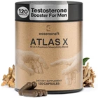 Testosterone Supplement 10-IN-1 Booster 120 Capsules Essencraft Atlas X New. Price: $89.99.