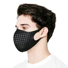Nybee Cooling Protex Breathable Sports Black Face Mask Washable - Square New. Price: $6.99.
