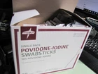 Medline 10% Providone-iodine Swabsticks MDS093901 Box 0F 50 With 44 New. Price: $8.00.