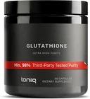 Toniiq Ultra High Strength Glutathione Capsules 1000MG Non-gmo 60 New. Price: $30.98.