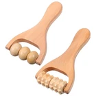 Hekoujiub 2PCS Wooden Massage Roller Handheld Bead Tool For Legs New. Price: $14.29.