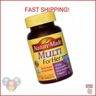 Nature Made Women's Multivitamin Tablets, 90 Count For Daily Nutritional Support New. Price: $17.73.